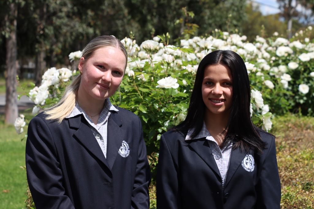 Tilli Menzel and Maryam Yahiat - 2023 School Captains